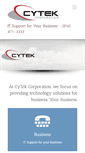 Mobile Screenshot of cytekcorp.com
